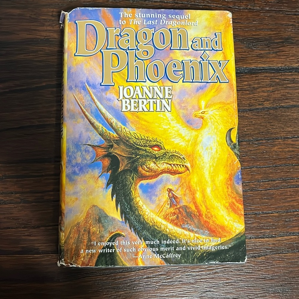 $4 Add-On Fantasy Novel Dragon and Phoenix Joanne Bertin Dragonlord Fiction Book